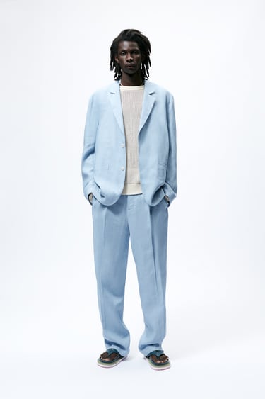 Image 0 of LINEN SUIT TROUSERS - LIMITED EDITION from Zara