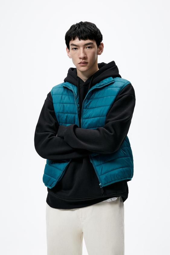 zara lightweight down jacket