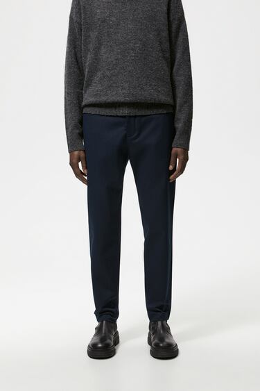 Image 0 of COMFORT FIT CHINO TROUSERS from Zara
