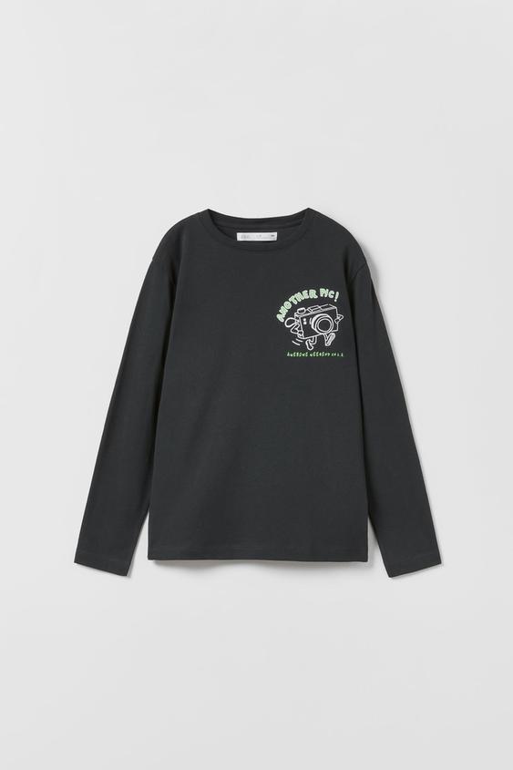 LOGO PRINT T-SHIRT - Anthracite grey 