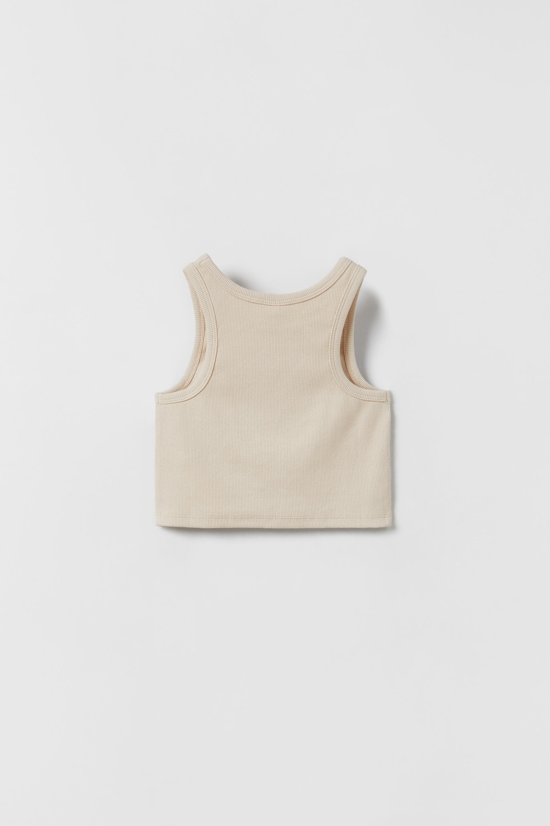 Ribbed blouse zara clearance