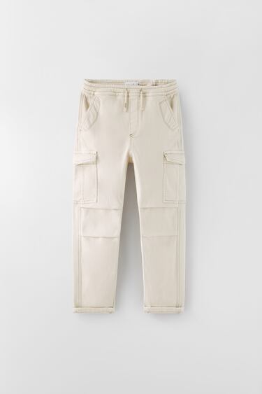 Image 0 of CARGO TROUSERS WITH MULTIPLE POCKETS from Zara