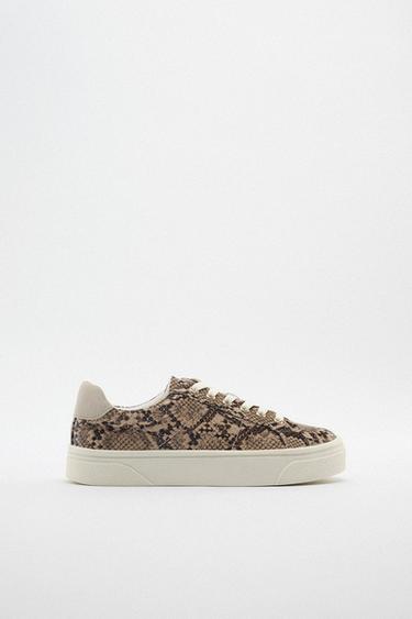 zara leopard trainers