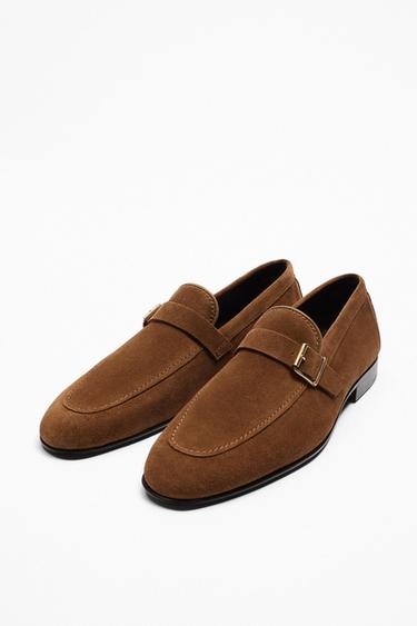 suede loafers