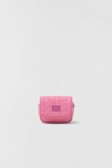 Image 0 of QUILTED CROSSBODY BAG WITH FLAP from Zara