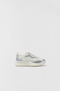 zara sparkly trainers