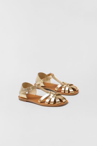 Image 0 of KIDS/ CAGE SANDALS from Zara