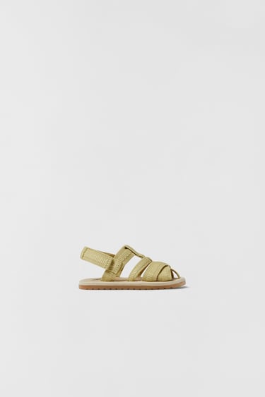 Image 0 of MINI/ CAGE SANDALS from Zara