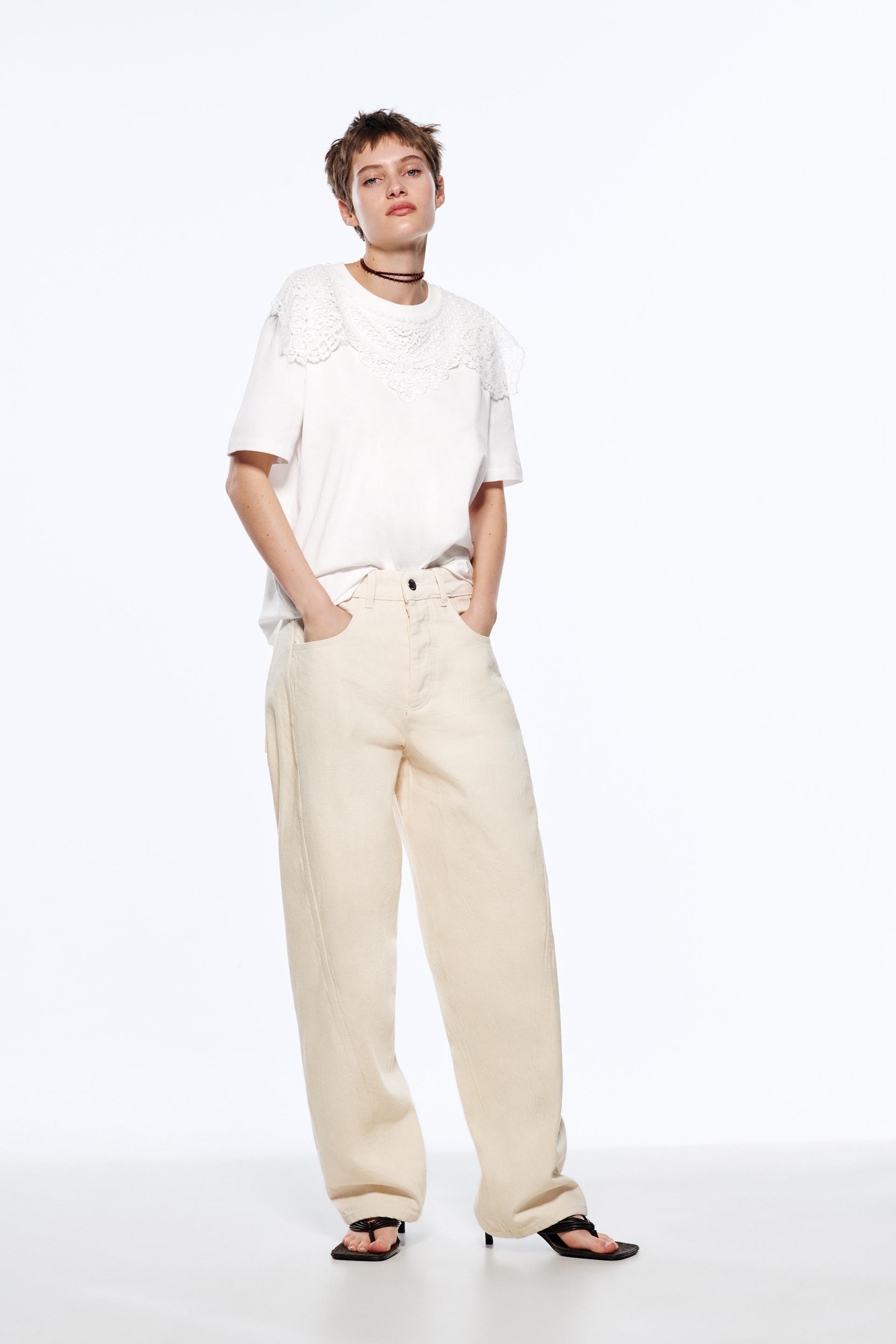 CROCHET TOP - White | ZARA Turkey