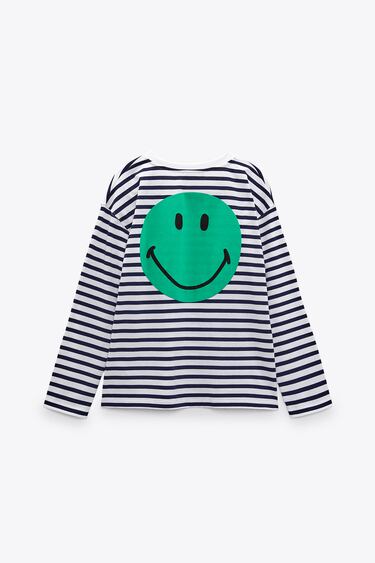 SMILEY® STRIPED T-SHIRT