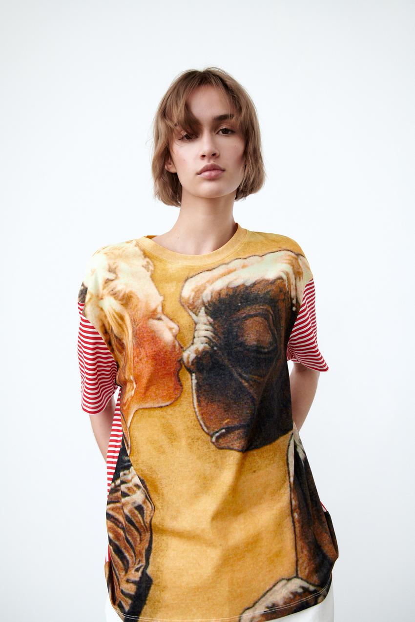 CAMISETA E.T. UNIVERSAL Estampado ZARA Estados Unidos de America United States