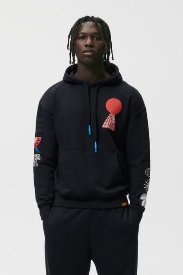 MARCO OGGIAN GRAPHIC HOODIE