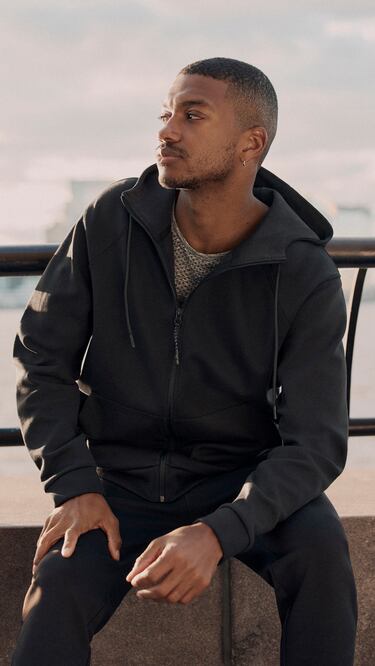 HOODED CARDIGAN WITH ZIP