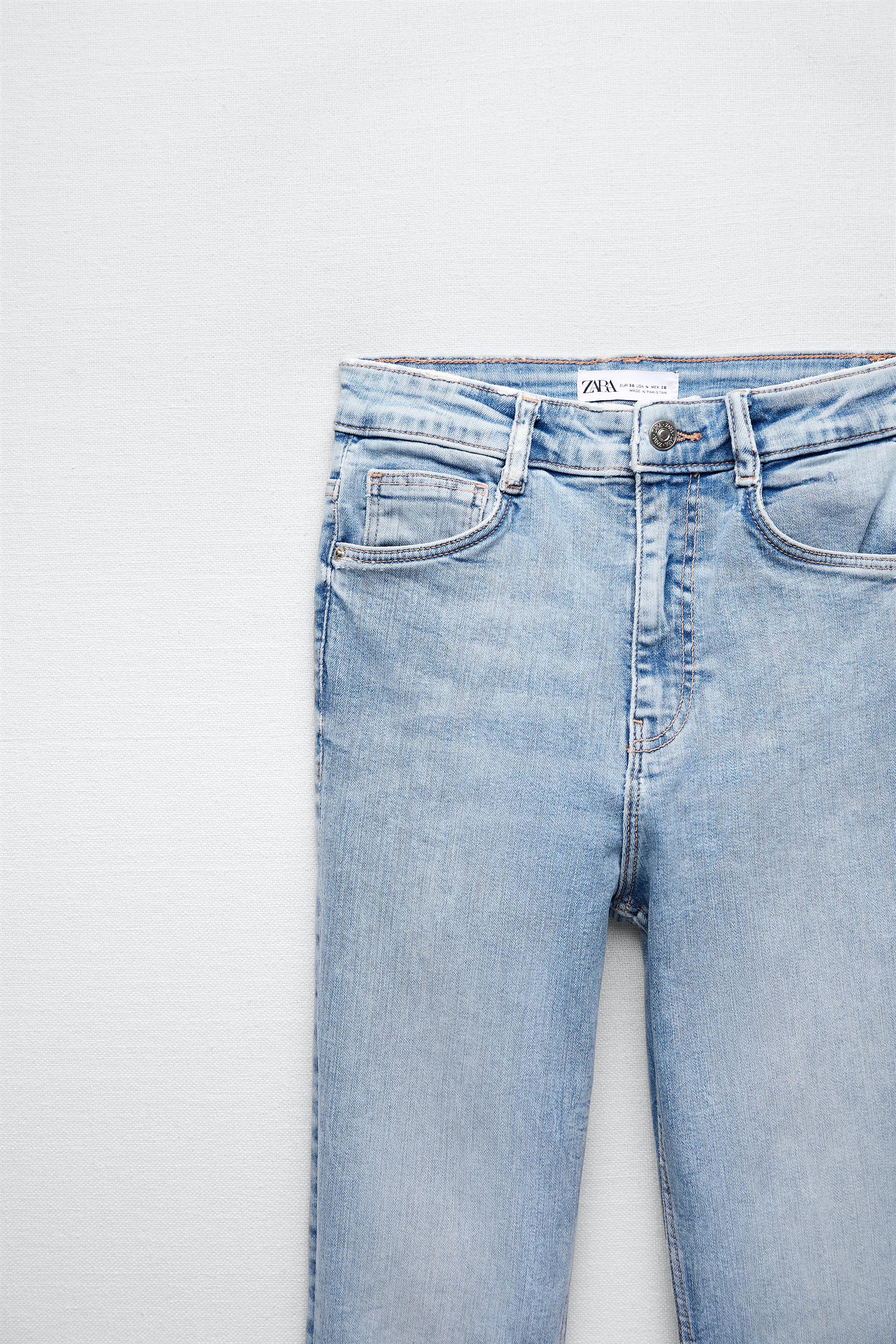 JEANS HIGH RISE SCULPT - Crudo | ZARA España
