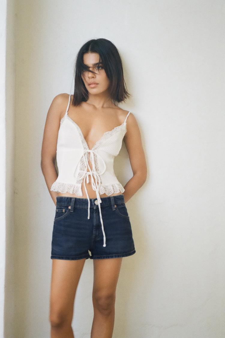 Εικόνα 1 του ΤΟΠ ΜΕ ΣΥΝΔΥΑΣΜΟ ΑΠΟ ΔΑΝΤΕΛΑ από Zara