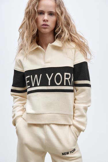 outrageous mood moletom com capuz zara