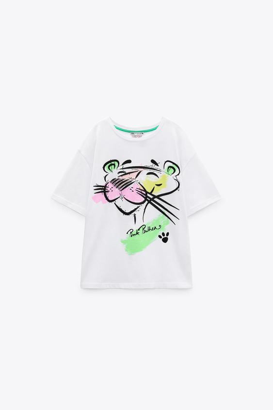 THE PINK PANTHER™ T-SHIRT - White 