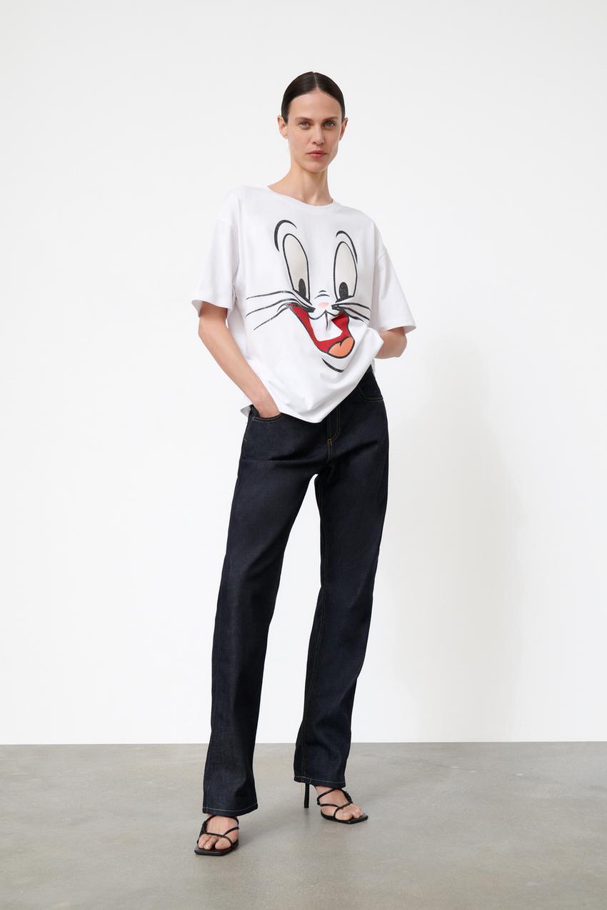 Zara camiseta looney tunes outlet