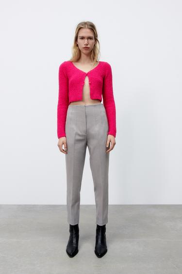 Pantalones grises de mujer | ZARA España