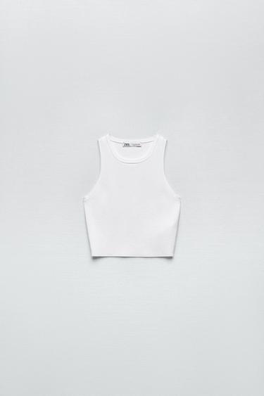 zara tank top jumper