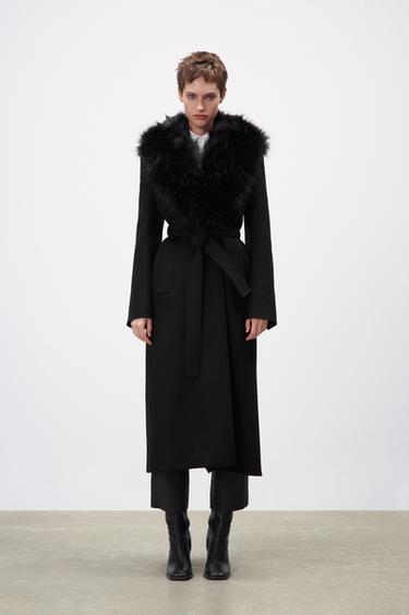 zara classic coat