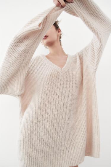 Jerséis Cuello Pico de Mujer | ZARA España