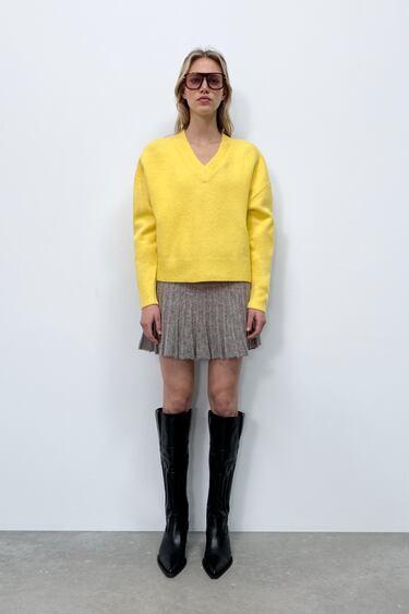 Image 0 of SOFT KNIT SWEATER from Zara