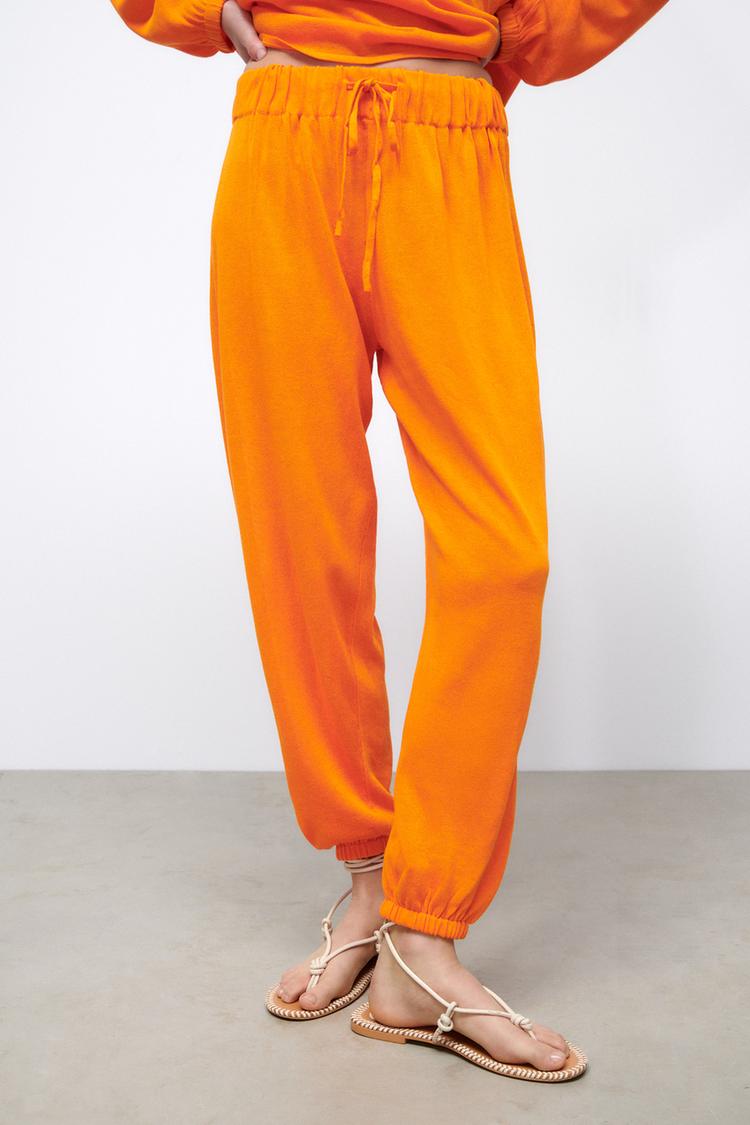 ELASTIC HEM - Tangerine | ZARA Turkey