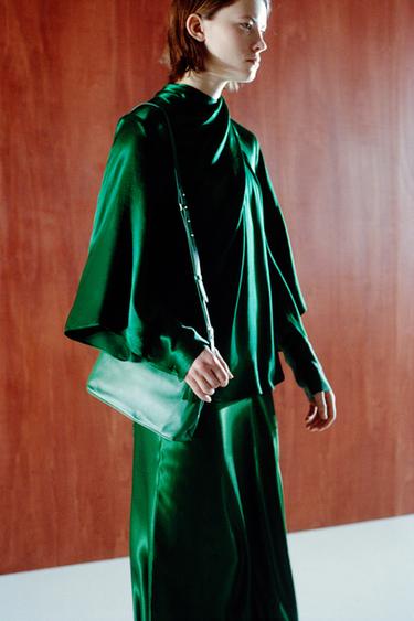 BLOUSE EN LIN ET CROCHET - Blanc cassé | ZARA Suisse / Switzerland