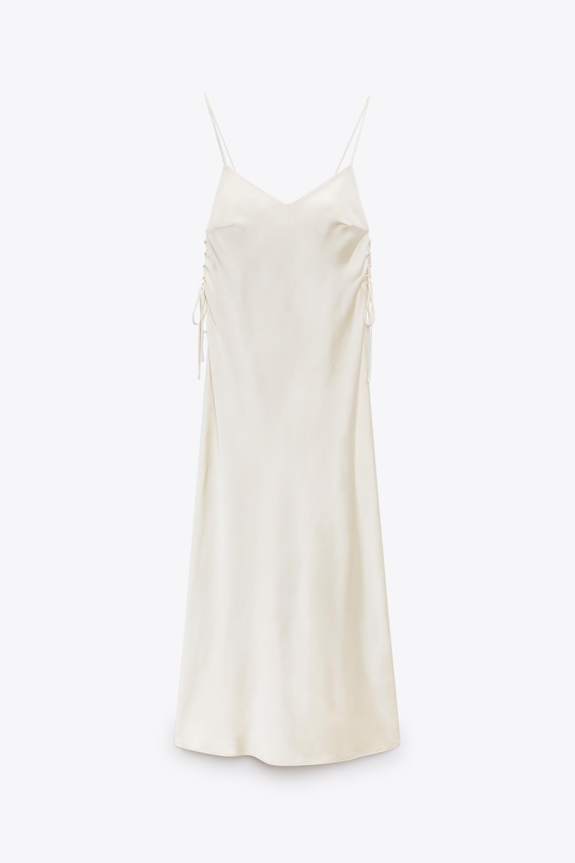 Satin Camisole Dress Cava Zara Egypt Satin Camisole Dress Cava Zara Egypt
