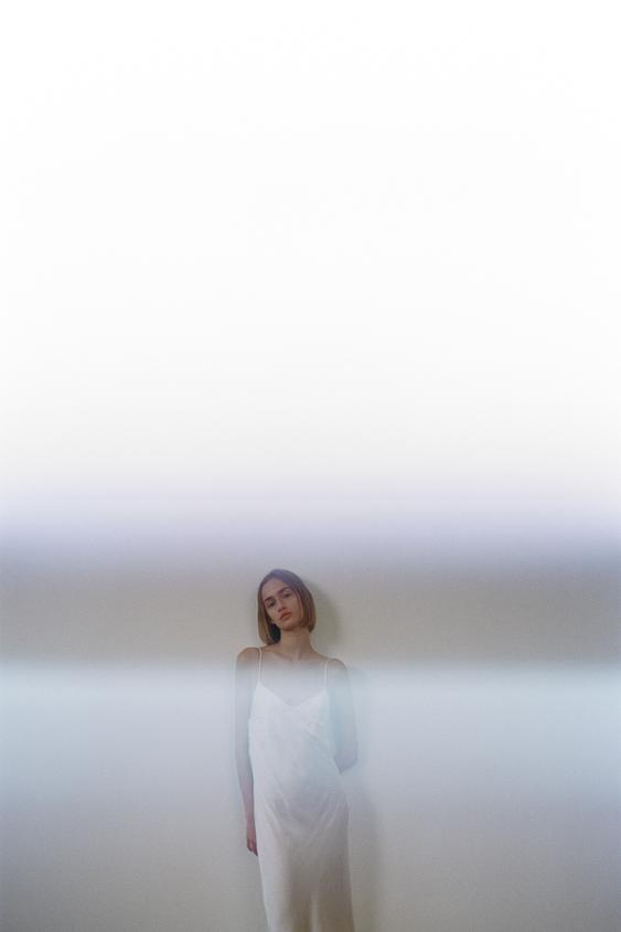 サテン地キャミソールワンピース カバ Zara Japan 日本 サテン地キャミソールワンピース カバ Zara Japan 日本