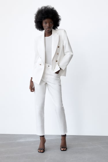 Image 0 of TAILORED DOUBLE BREASTED BLAZER from Zara