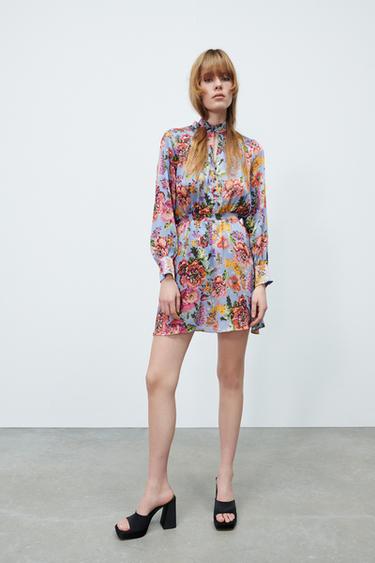 フラワーワンピース ワンピース レディース Zara 日本 フラワーワンピース ワンピース レディース Zara 日本