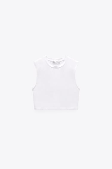 FITTED CROPPED T-SHIRT