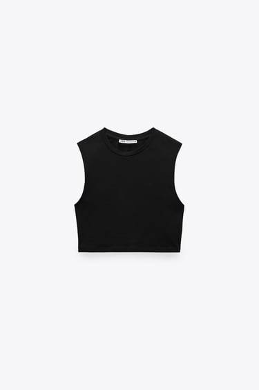FITTED CROPPED T-SHIRT