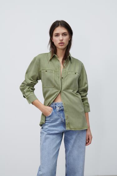 OVERSIZE SHIRT WITH BUTTONS