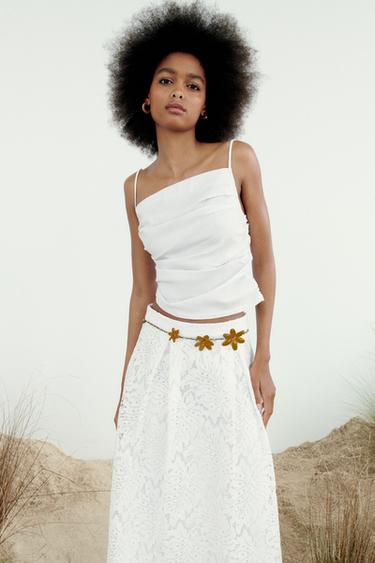 Gonne Bianche da Donna | Nuova Collezione Online | ZARA Italia