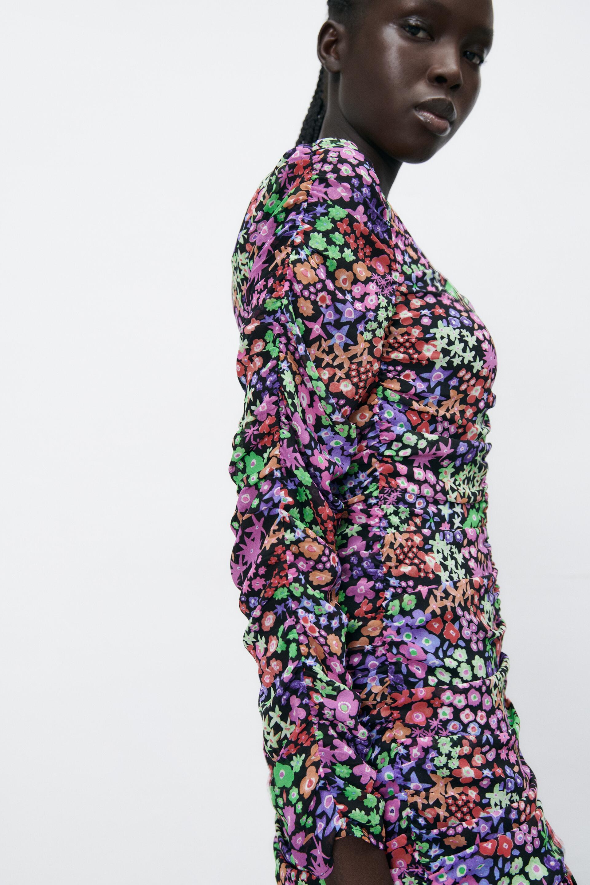 Drapeado de Estampados para Mujer de Zara | FASHIOLA.mx