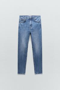 JEANS MID RISE SCULPT - Índigo | ZARA España
