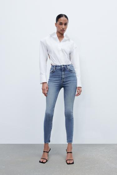 Vaqueros Tiro Alto de Mujer | ZARA Guatemala