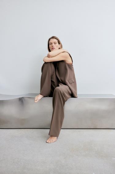 レディースブラウンパンツ 最新コレクション Zara 日本 レディースブラウンパンツ 最新コレクション Zara 日本