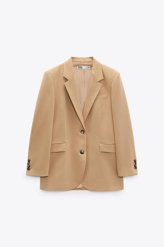 PANTALONI A VITA MEDIA CON PINCES - Camel chiaro | ZARA Italia / Italy