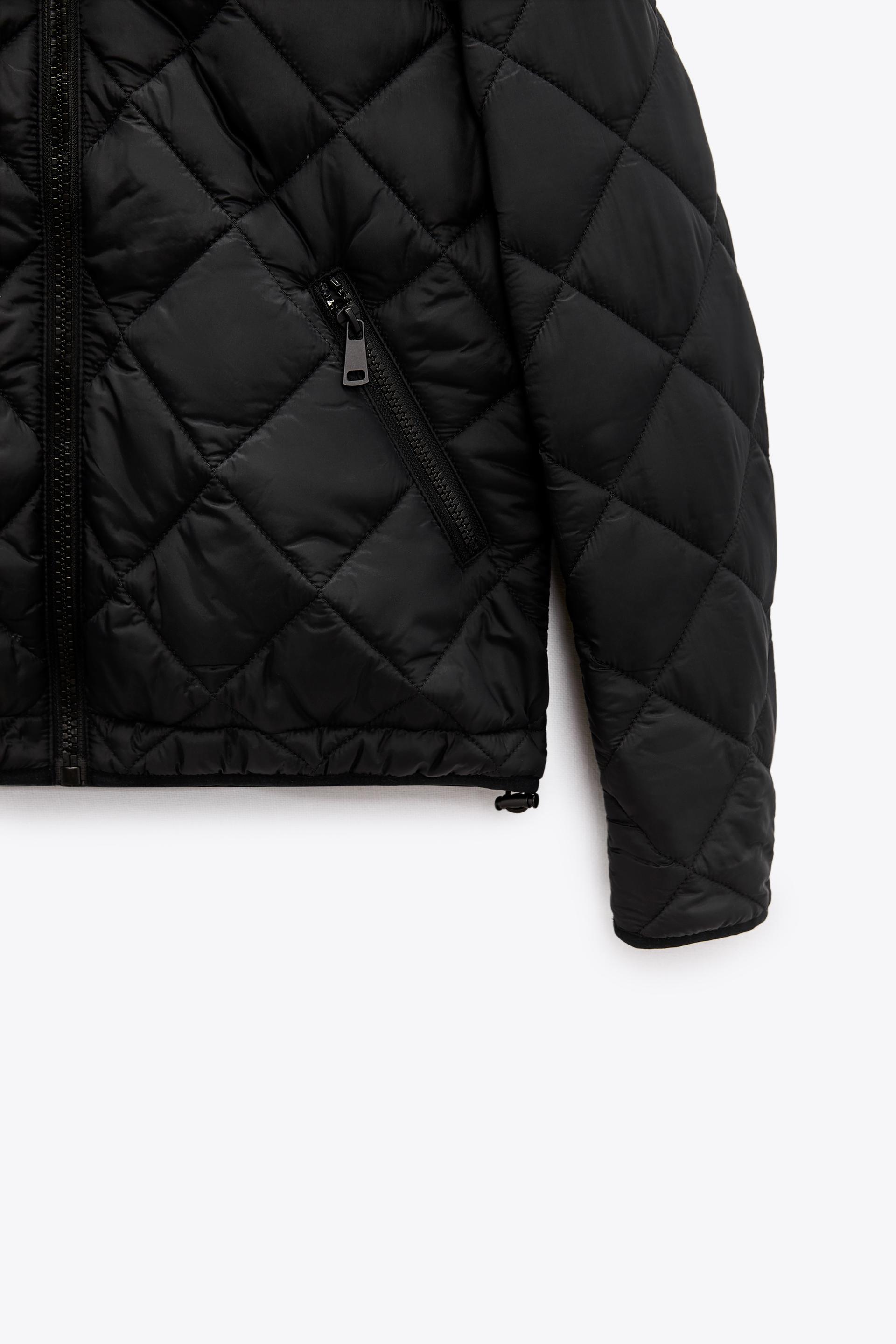 Zara quilted black jacket Clearance