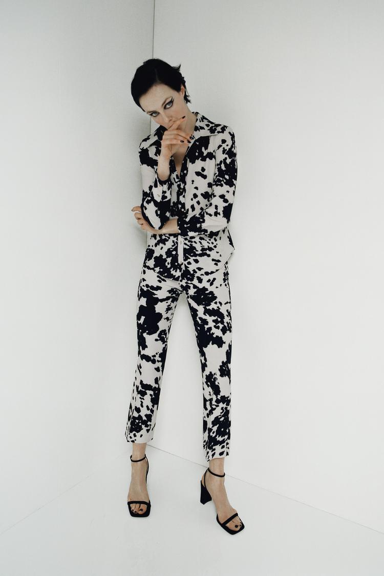 Εικόνα 0 του ΜΕΣΑΤΟ ΠΟΥΚΑΜΙΣΟ ANIMAL PRINT από Zara