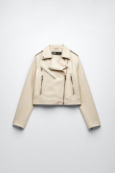 Chaquetas y Cazadoras de Cuero Mujer | ZARA Chile