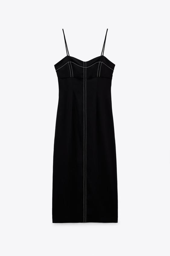 Zara ザラ キャミソール ワンピース 黒 国内外の人気集結 Zara ザラ キャミソール ワンピース 黒 国内外の人気集結