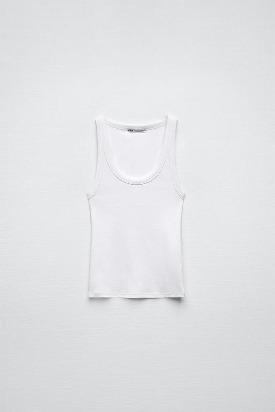 Image 2 of BASIC TANK TOP from Zara