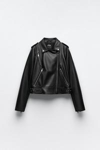 GIUBBOTTO PELLE - Nero | ZARA Italia / Italy