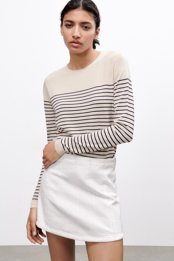 PULLOVER IN MAGLIA A RIGHE - Multicolore | ZARA Italia / Italy