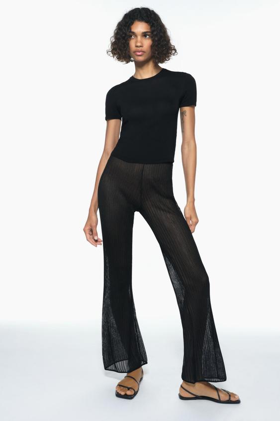 TOP IN MAGLIA CROPPED - Fucsia | ZARA Italia / Italy